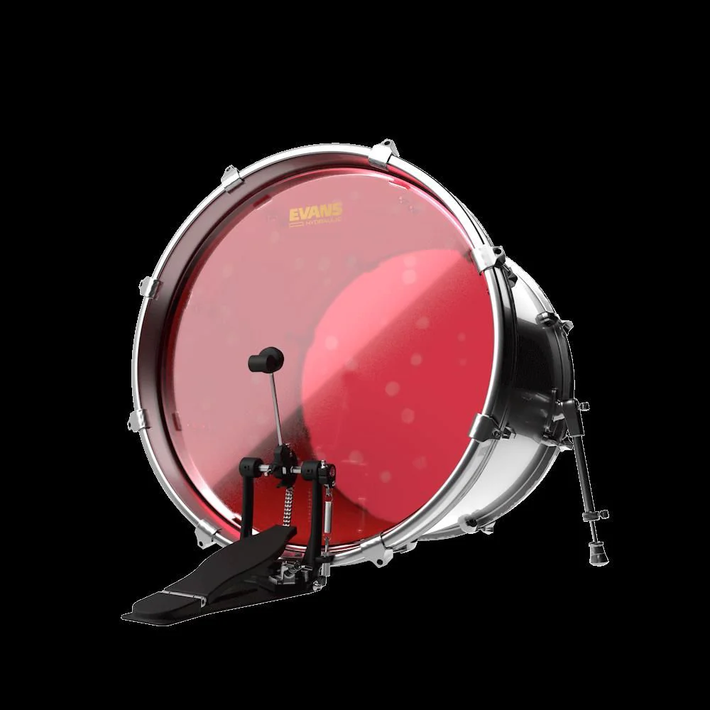 Evans Hydraulic Red Bass Drum Head, 20 Inch - Image 3