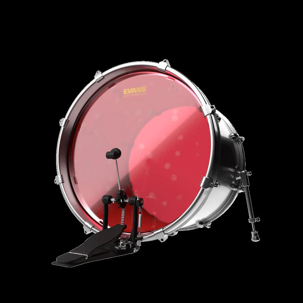 Evans Hydraulic Red Bass Drum Head, 22 Inch - Image 6