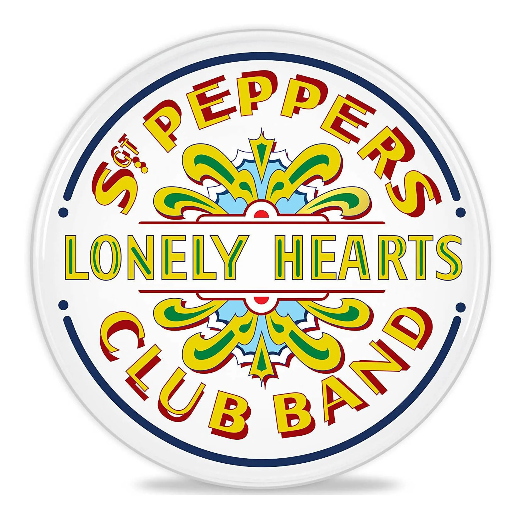 Evans INK22SGTP Sgt. Pepper's Bass Drumhead 22 inch - Image 2