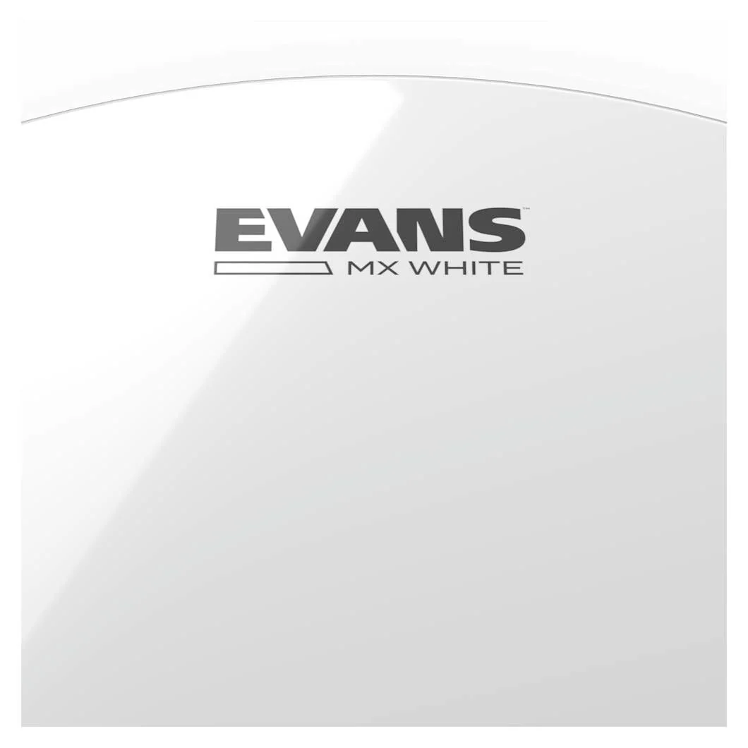 Evans MX White Marching Tenor Drum Head, 10 Inch - Image 3