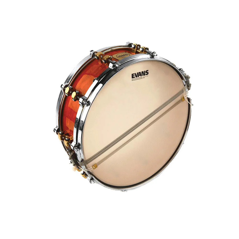 Evans Orchestral 200 14 Inch Clear Snare Side Drumhead - Image 3