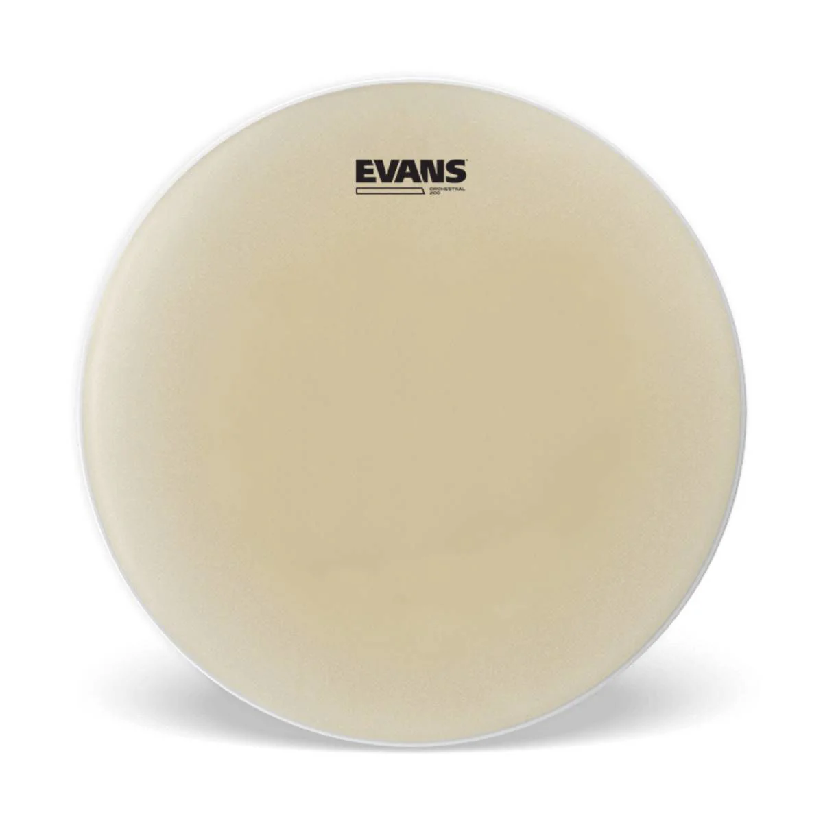 Evans Orchestral 300 14 Inch Clear Snare Side Drumhead - Image 3