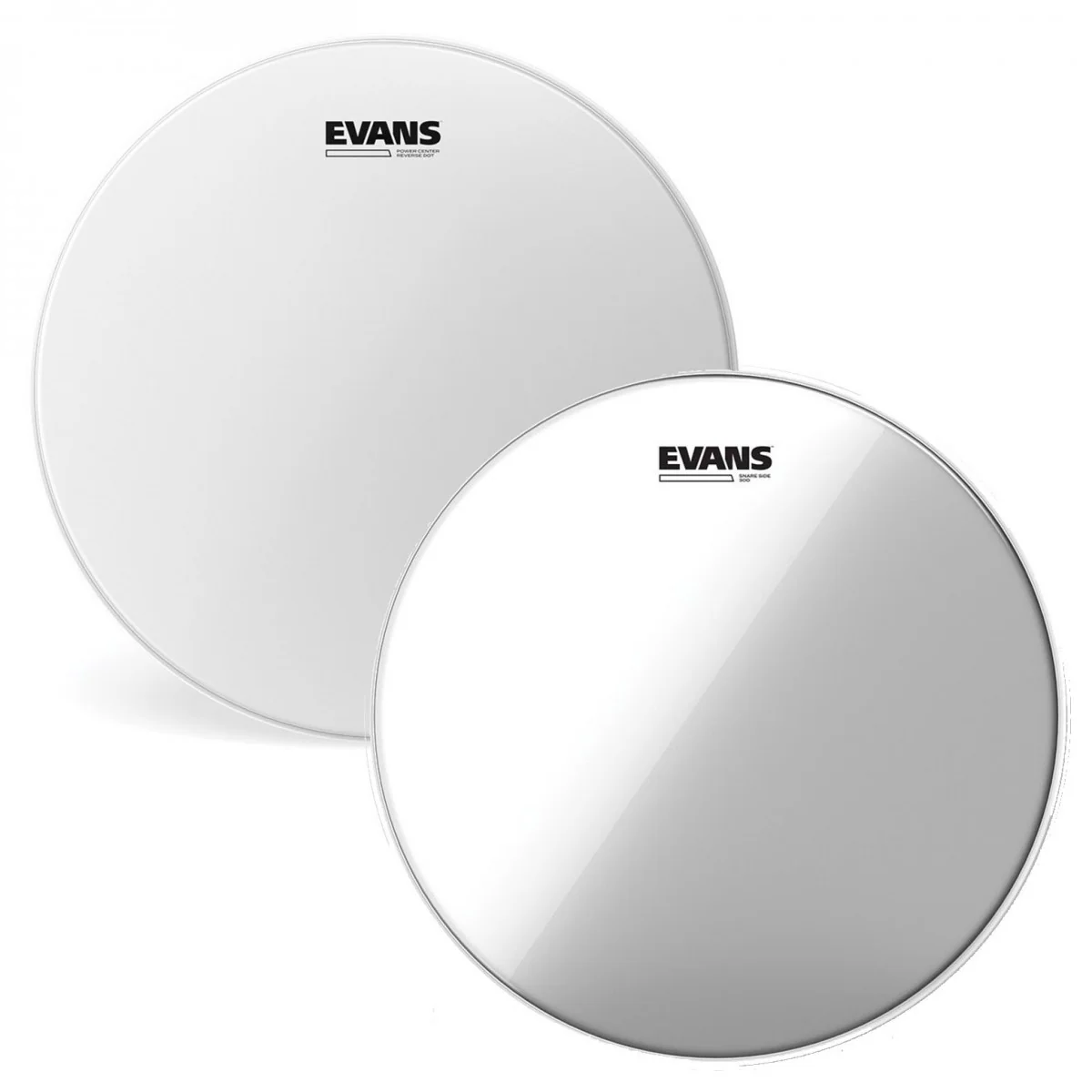 Evans Snare Service Pack - 14 Reverse Dot + 14 Hazy 300