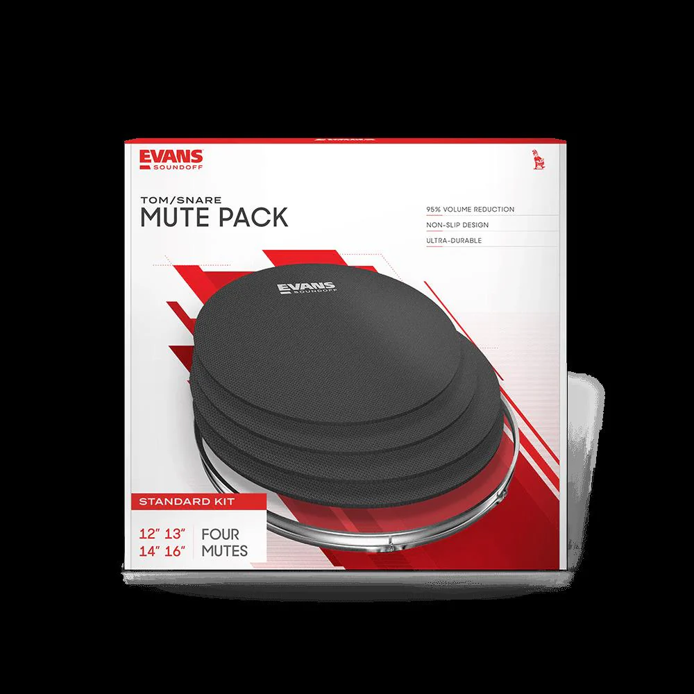 Evans SoundOff by Evans Drum Mute Pak, Standard (12,13,14,16) - Image 4