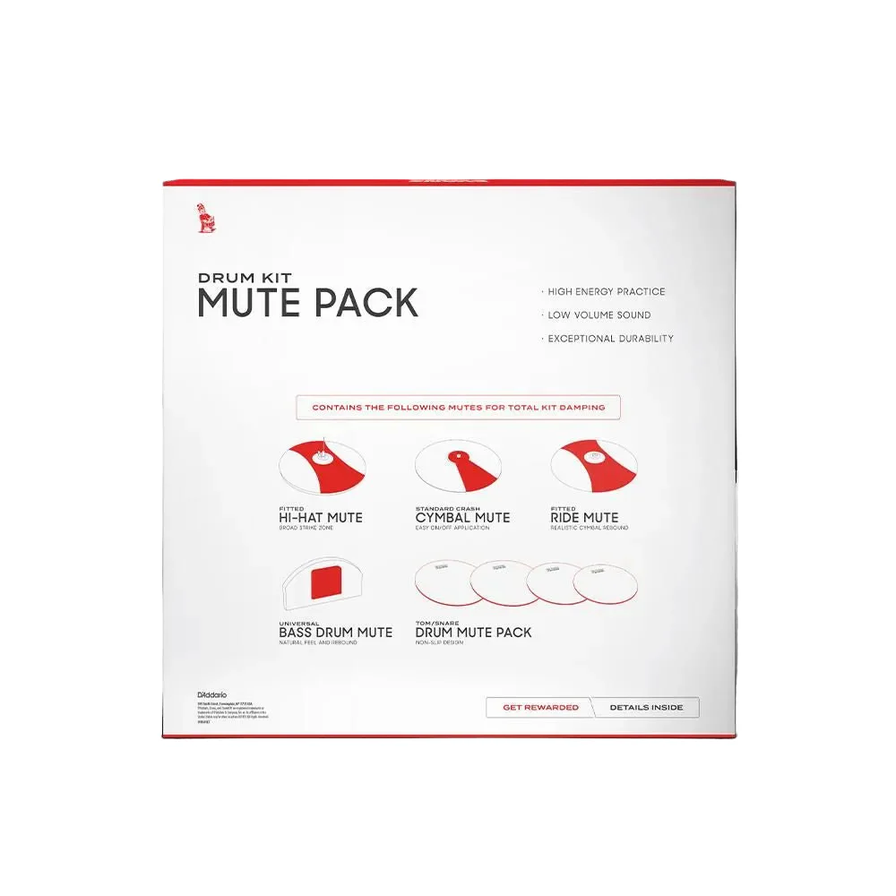 Evans SoundOff  Rock Drum Mute Pack - Image 2