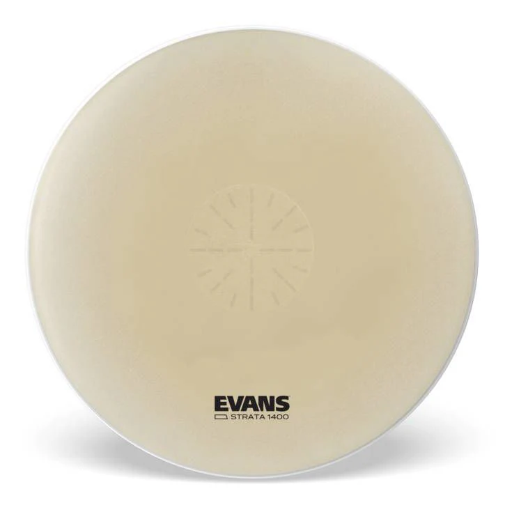 Evans Strata 1400  Power Center Reverse Dot Concert Bass Drum Head, 36 Inch - Image 4