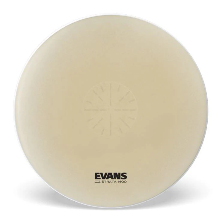 Evans Strata 1400  Power Center Reverse Dot Concert Bass Drum Head, 40 Inch - Image 3