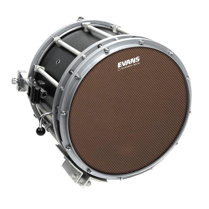 Evans System Blue Marching Snare 13 Inch Drumhead - Image 2