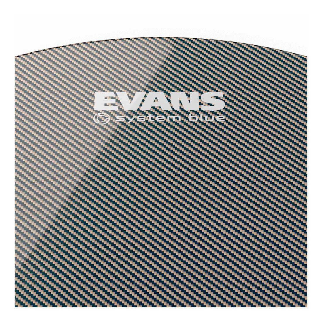 Evans System Blue Marching Snare 13 Inch Drumhead - Image 4