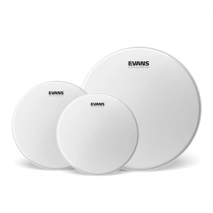 Evans UV1 Coated Tom Pack-Fusion (10 inch 12 inch 14 inch) - Image 4