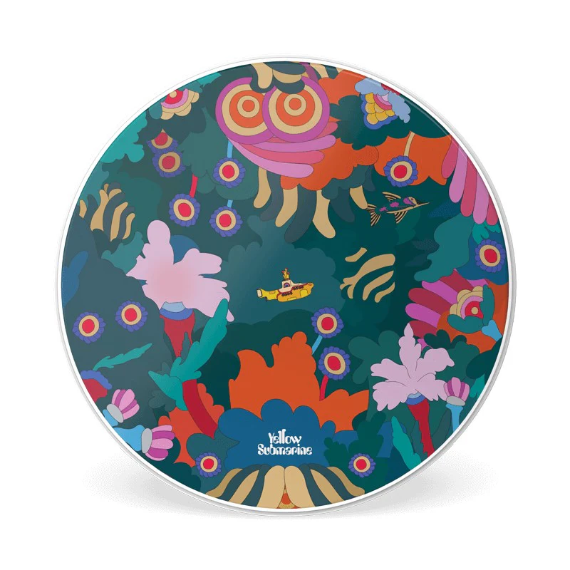 Evans x The Beatles Yellow Submarine 22 Resonant Kick Drum Head - Under the Sea - Image 4