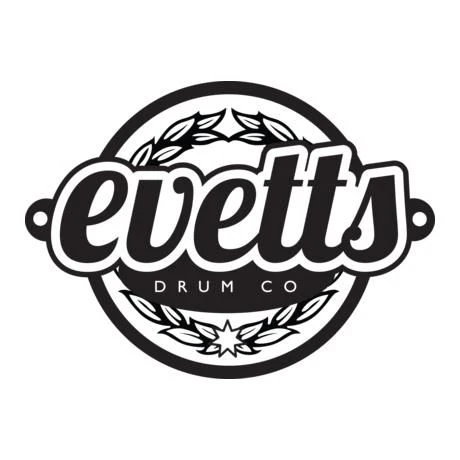 Evetts 14x5.5 inch Jarrah Snare Drum in Smooth Satin Oak Swirl Veneer