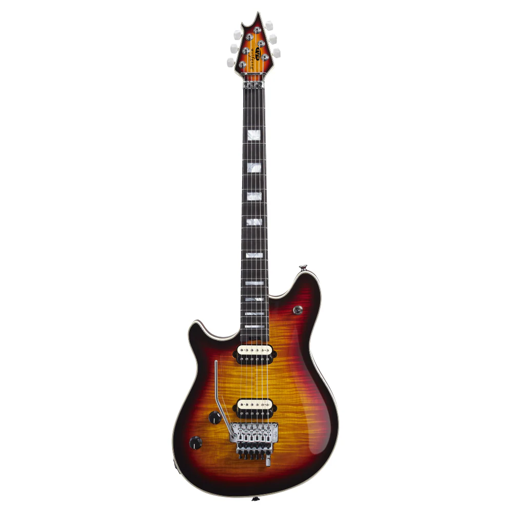 EVH Wolfgang USA Left-Handed Electric Guitar EB 3-Colour Sunburst - Image 3