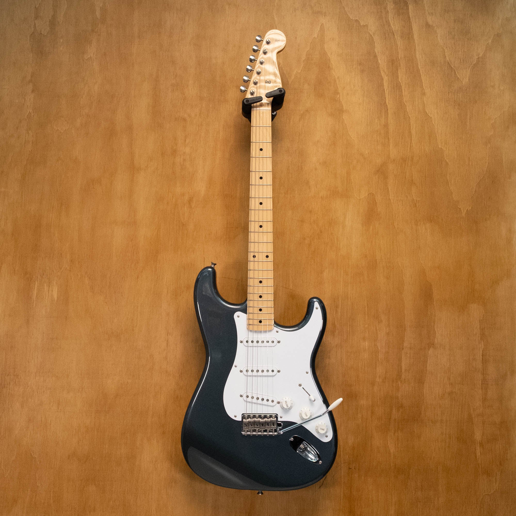 Fender '57 Stratocaster ST57-TX Electric Guitar in Unique Gunmetal Blue with Texas Specials Made in Japan '06 (S093903) - Preloved