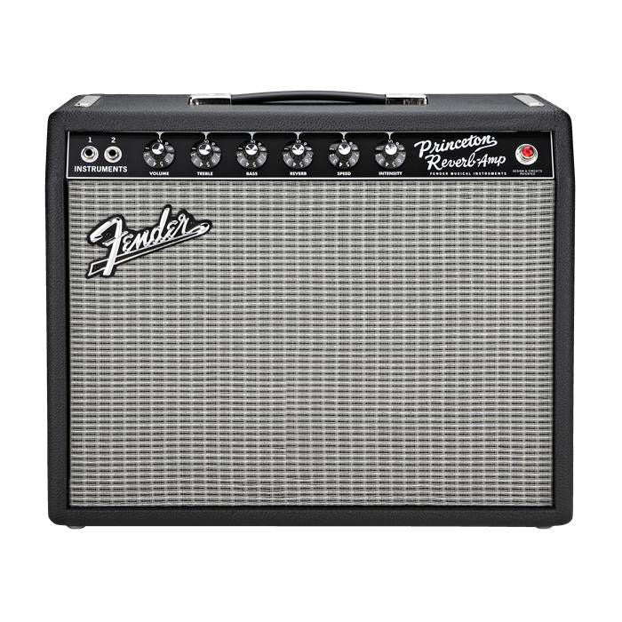 Fender '65 Princeton Reverb 12W 1x10" Tube Guitar Combo Amplifier - Image 9