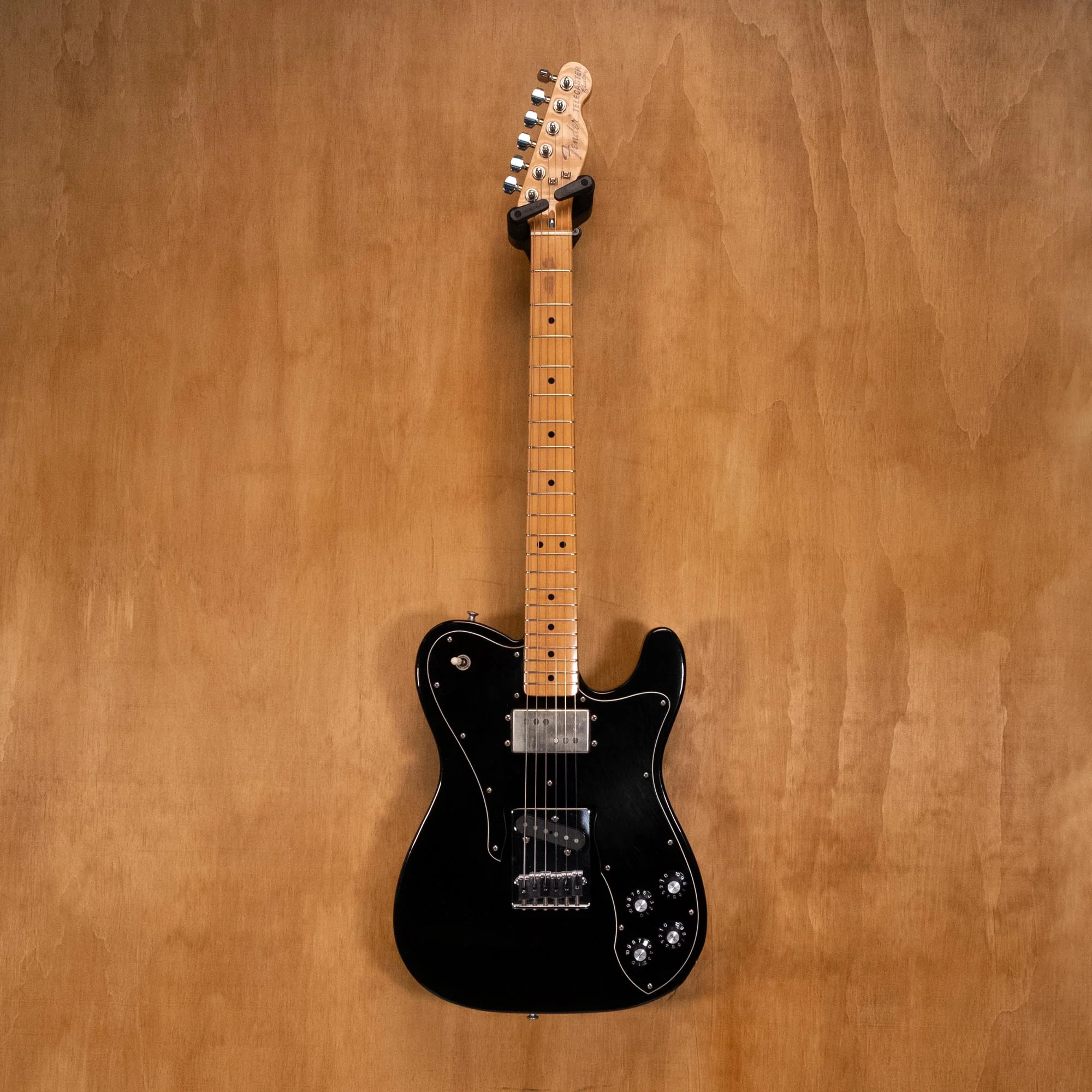 Fender '72 RI Tele Custom TC72-70 Black 90s CIJ (O083941) - Preloved