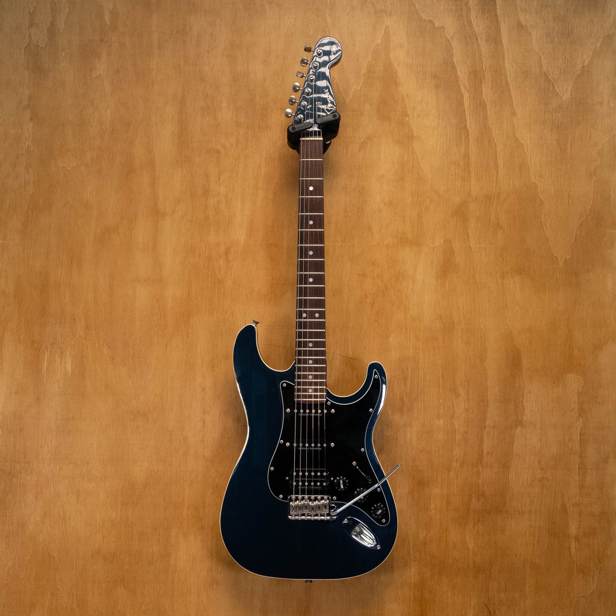 Fender Aerodyne Stratocaster AST-80M/DH Electric Guitar in Gun Metal Blue Dimarzios Fitted Crafted in Japan '06 (S077099) - Preloved