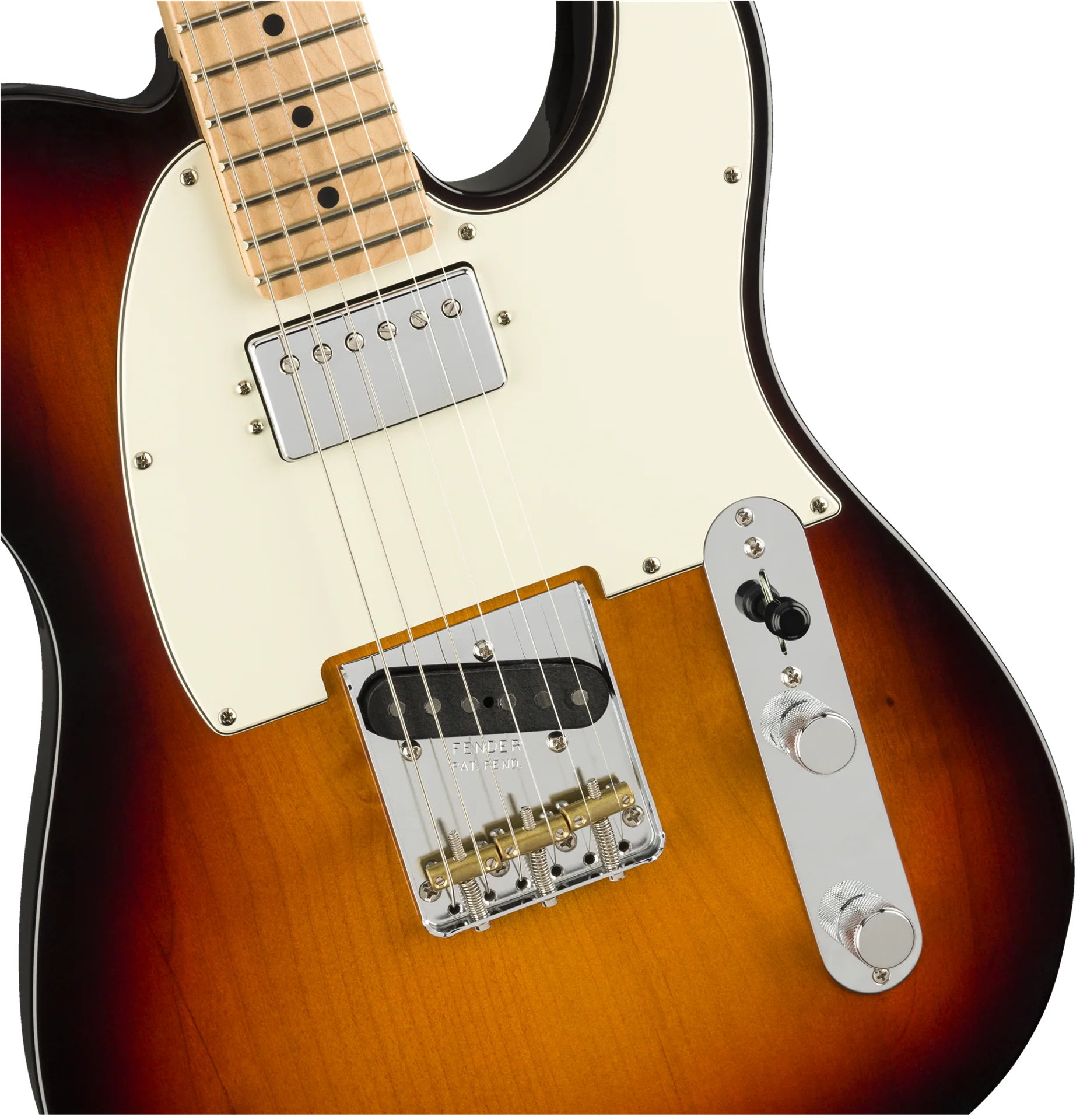 Fender American Performer Telecaster Humbucking w Maple Fretboard - 3 Colour Burst - Image 3