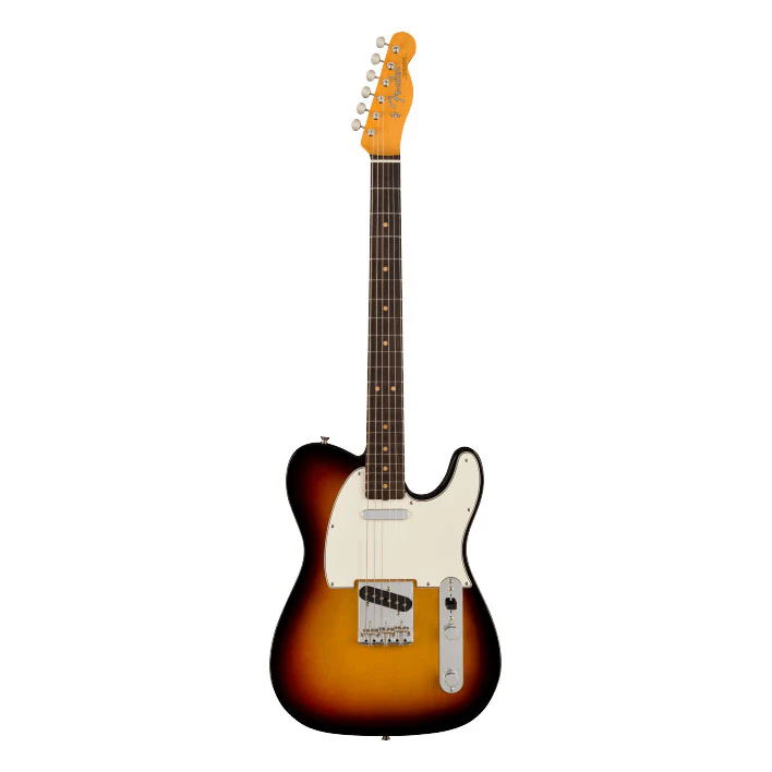 Fender American Vintage II 1963 Telecaster Electric Guitar w Rosewood Fretboard - 3 Colour Burst