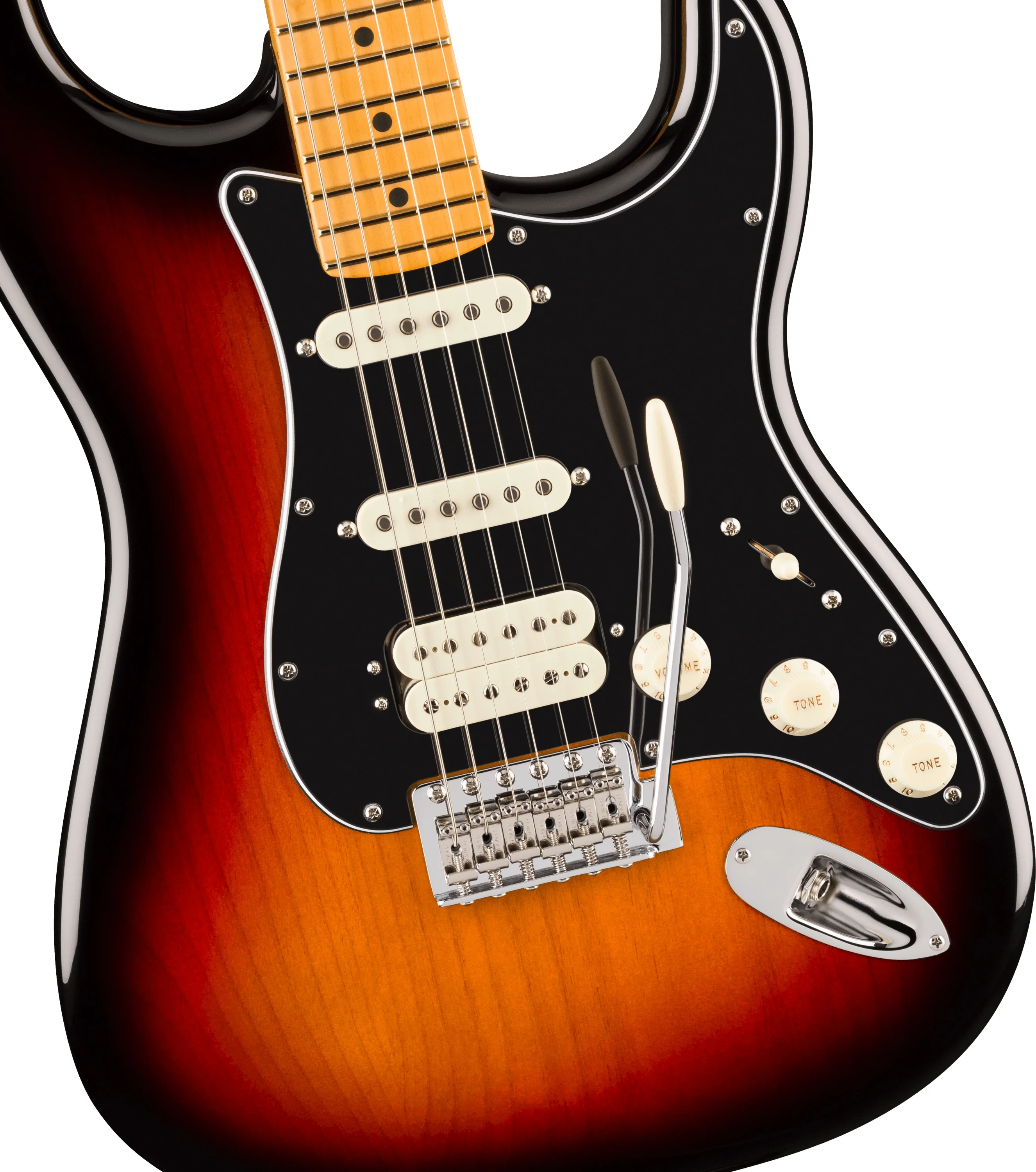 Fender American Pro Classic Strat HSS M FB - 3-Color Sunburst - Image 3