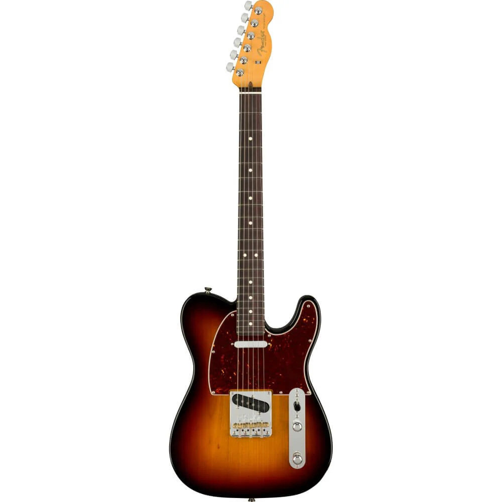 Fender American Professional II Telecaster Guitar w Rosewood Fretboard - 3-Colour Sunburst