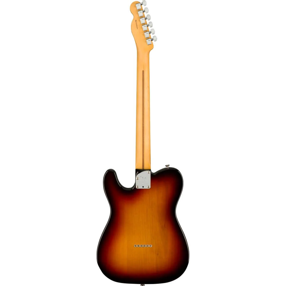 Fender American Professional II Telecaster Guitar w Rosewood Fretboard - 3-Colour Sunburst - Image 2