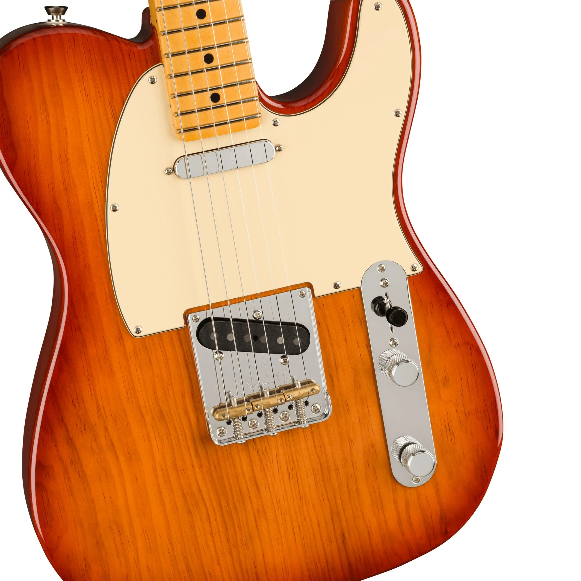 Fender American Pro II Telecaster Map FB - Sienna Burst - Image 3