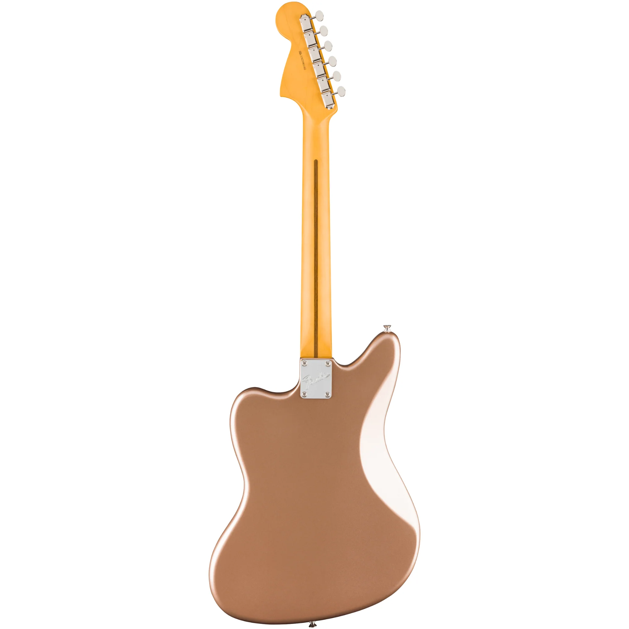 Fender American Professional Classic Jaguar Rosewood Fingerboard - Faded Firemist Gold - Image 2