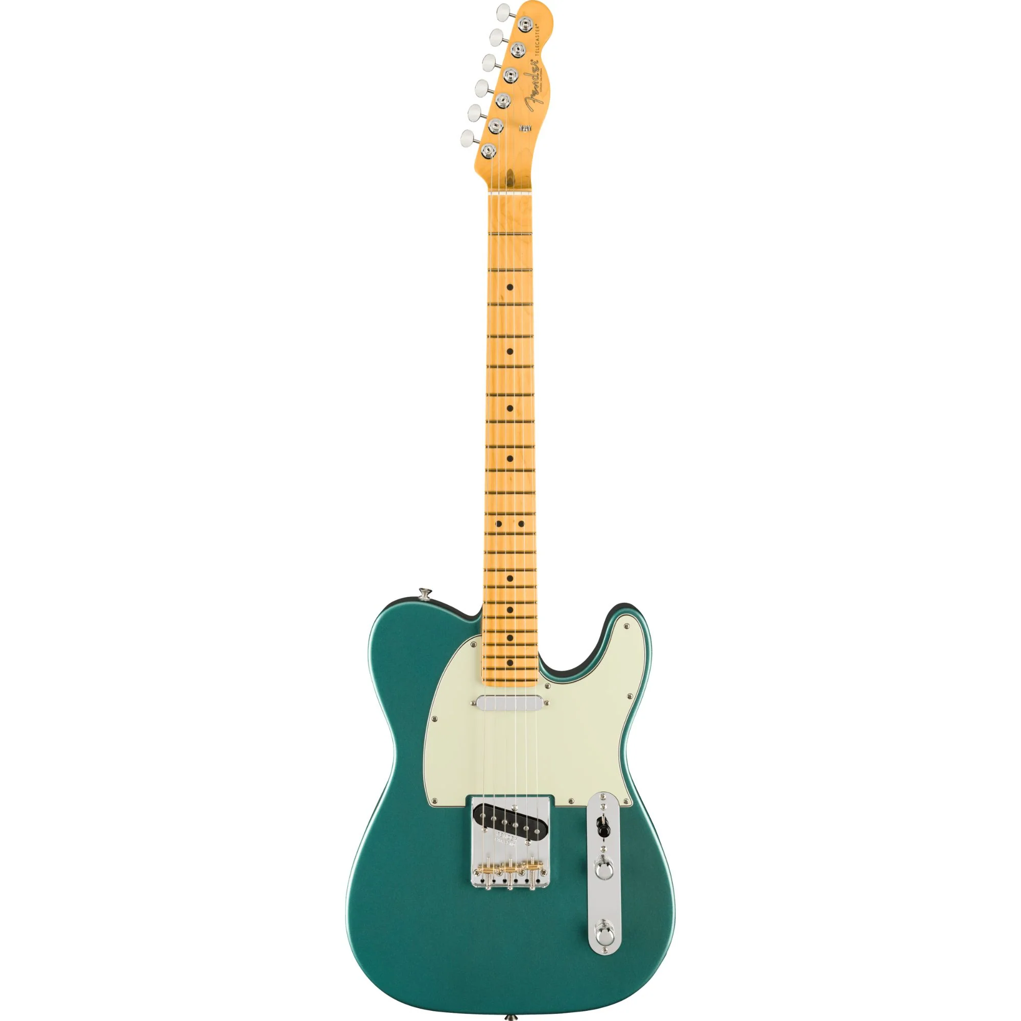 Fender American Professional Classic Telecaster Maple Fingerboard - Faded Sherwood Green Metallic