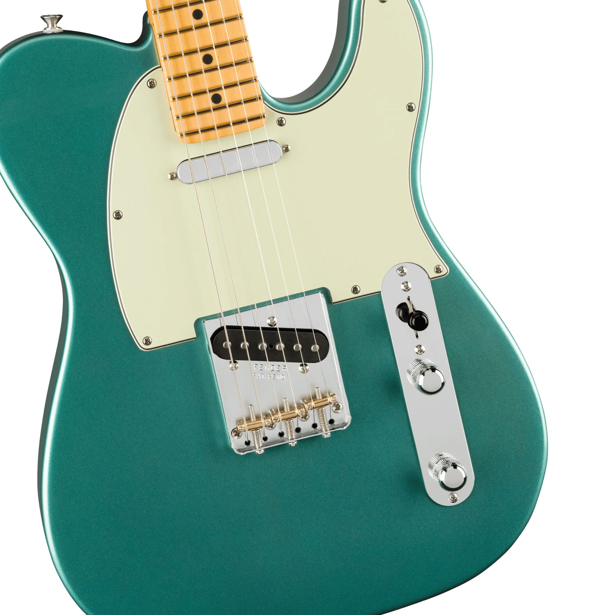 Fender American Professional Classic Telecaster Maple Fingerboard - Faded Sherwood Green Metallic - Image 3