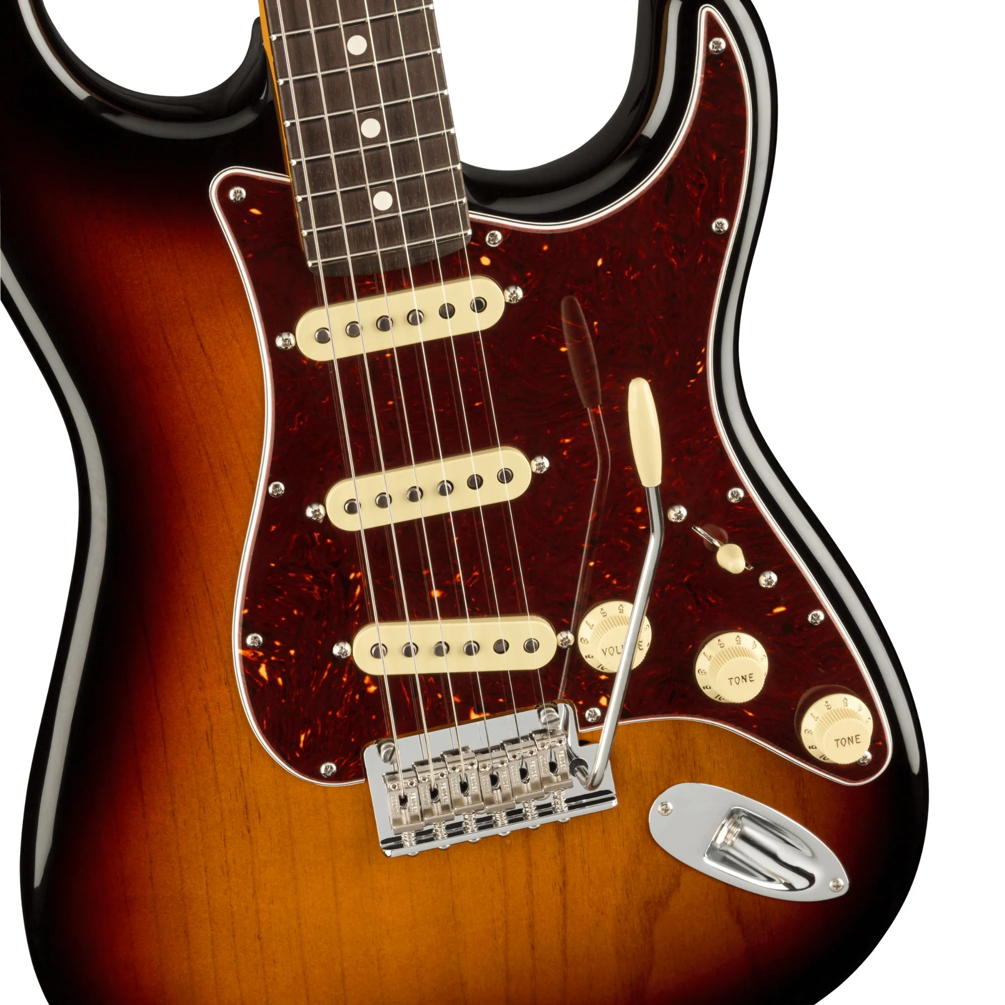 Fender American Professional II Stratocaster Rosewood Fingerboard - 3-Color Sunburst - Image 3