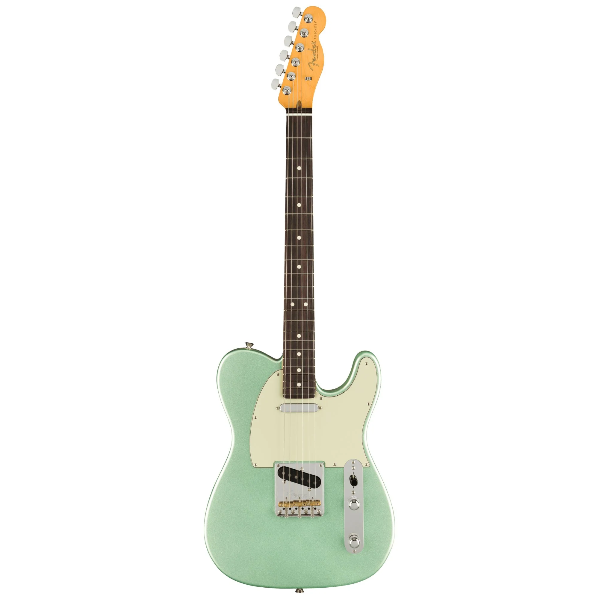 Fender American Professional II Telecaster Electric Guitar w/Rosewood Fretboard - Mystic Surf Green