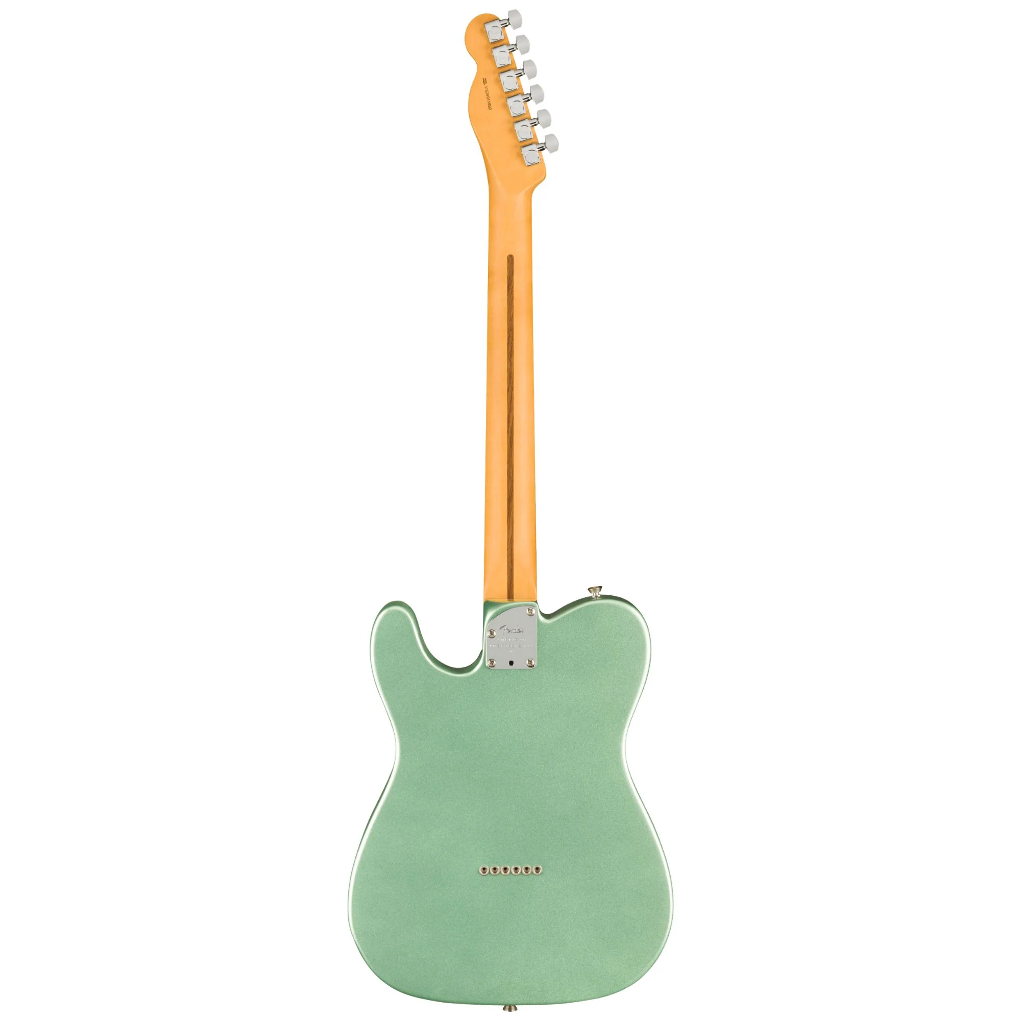 Fender American Professional II Telecaster Electric Guitar w/Rosewood Fretboard - Mystic Surf Green - Image 2