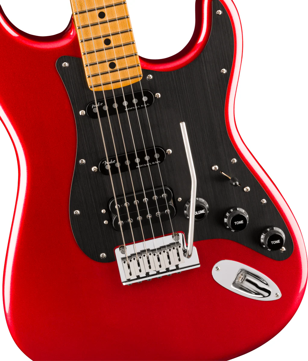 Fender American Ultra II Stratocaster HSS Maple Fingerboard - Sinister Red - Image 3