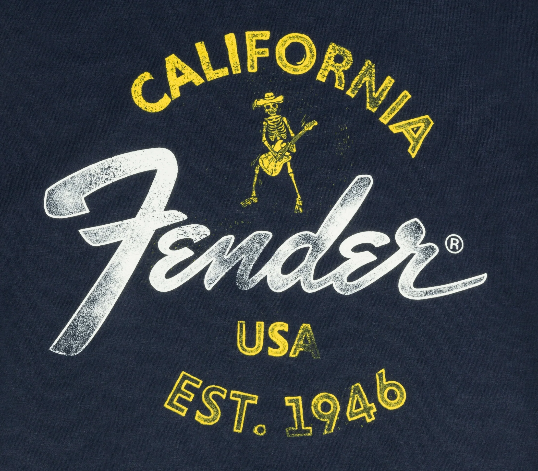 Fender Baja Blue T-Shirt in Blue (Small) - Image 2