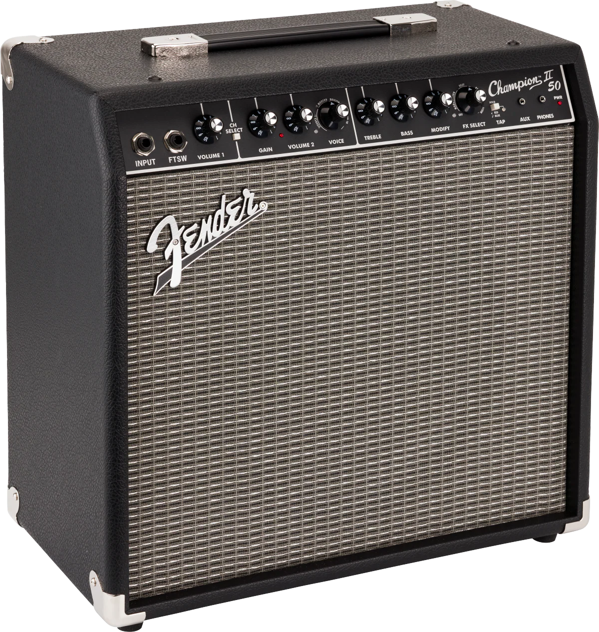 Fender Champion II 50 1x12" Guitar Combo Amplifier - Image 3