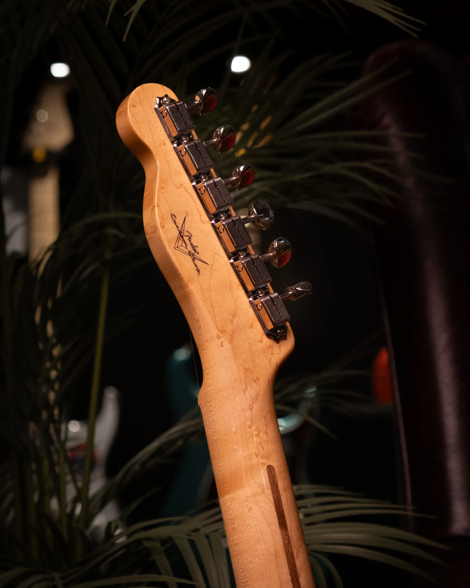Fender Custom Shop Danny Gatton Signature Telecaster Electric Guitar with Maple Fretboard in Frost Gold - Image 7