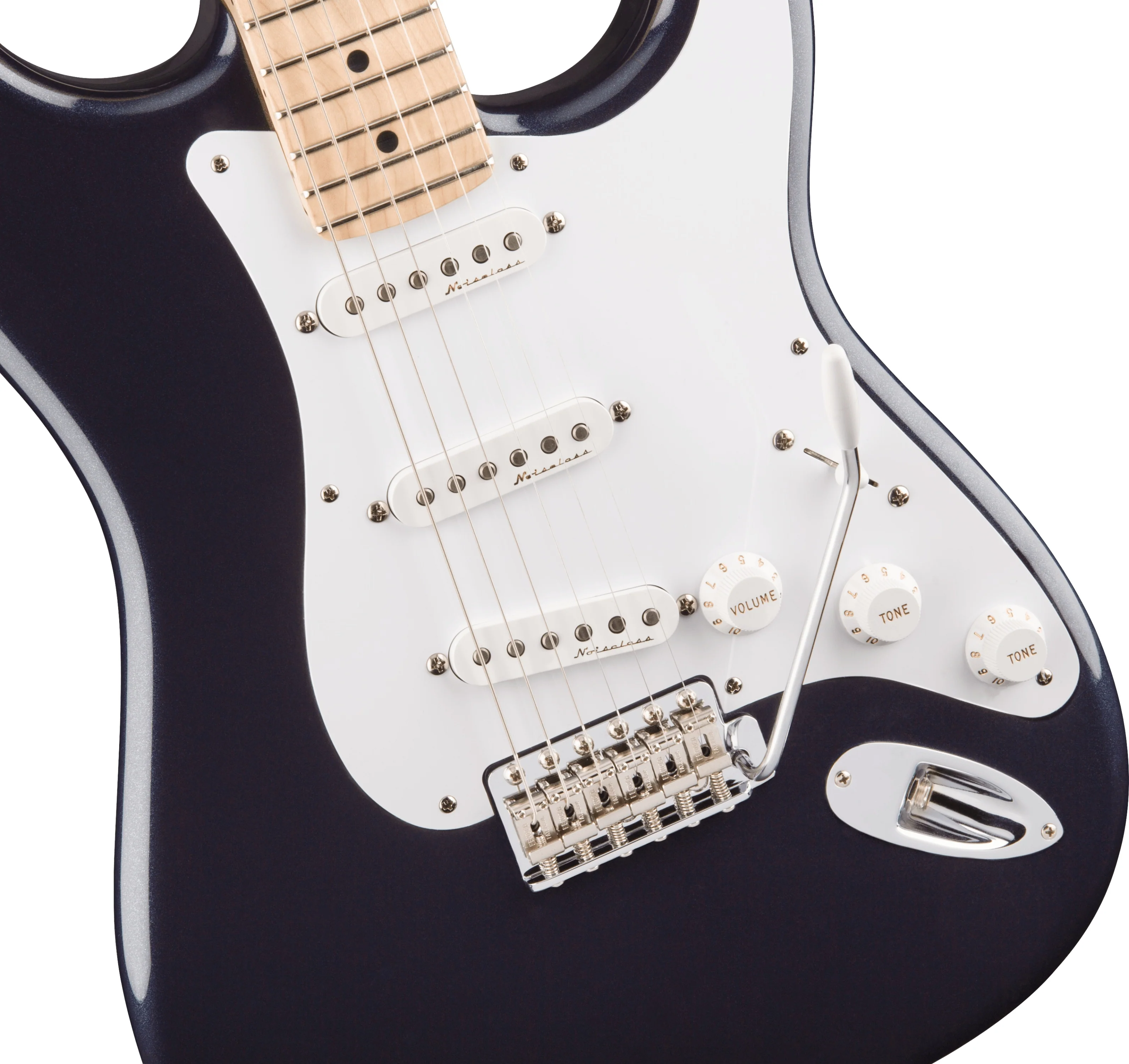 Fender Custom Eric Clapton Signature Stratocaster Guitar w/Maple Fretboard - Midnight Blue - Image 3
