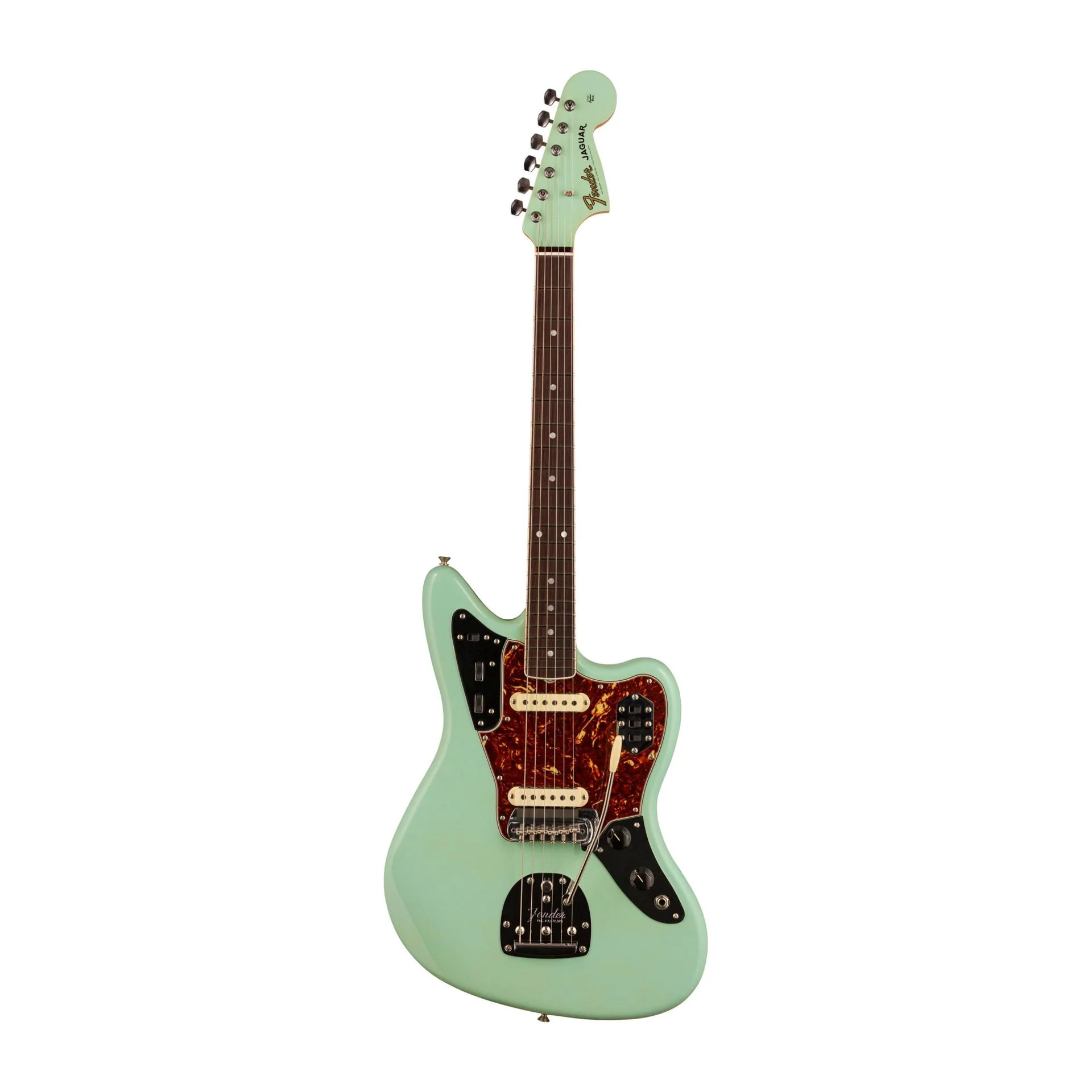 Fender Custom Shop '66 Jaguar Deluxe Closet Classic - Aged Surf Green