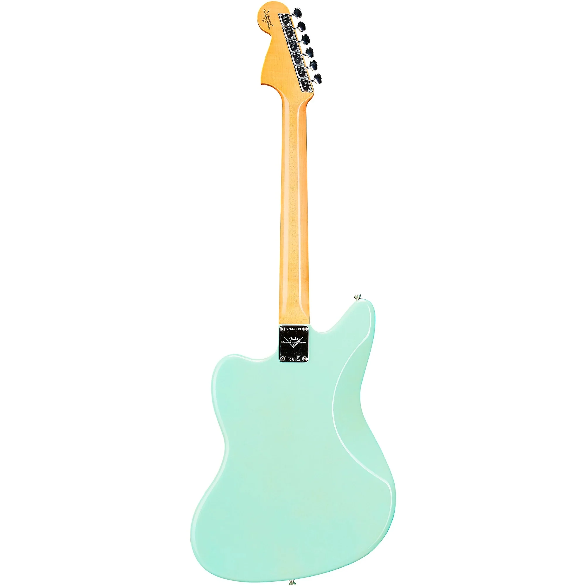 Fender Custom Shop '66 Jaguar Deluxe Closet Classic - Aged Surf Green - Image 2