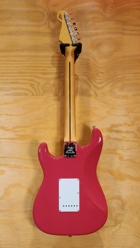 Fender Custom Shop Ltd Ed 70th Anniversary 1954 Strat NOS Electric Guitar in Fiesta Red - Image 2