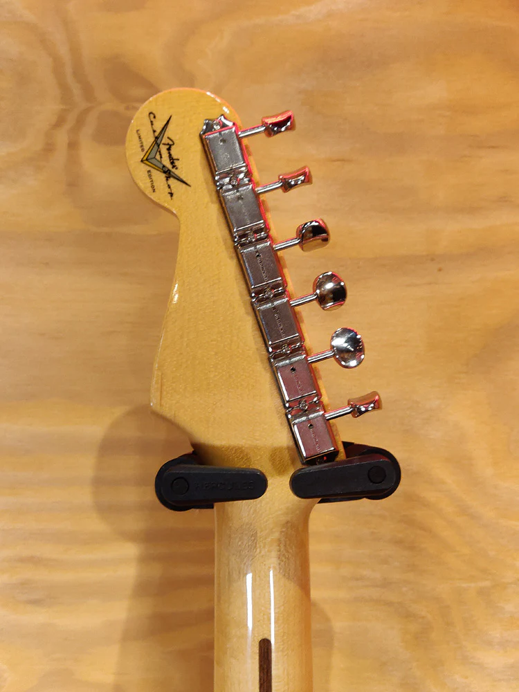 Fender Custom Shop Ltd Ed 70th Anniversary 1954 Strat NOS Electric Guitar in Fiesta Red - Image 6