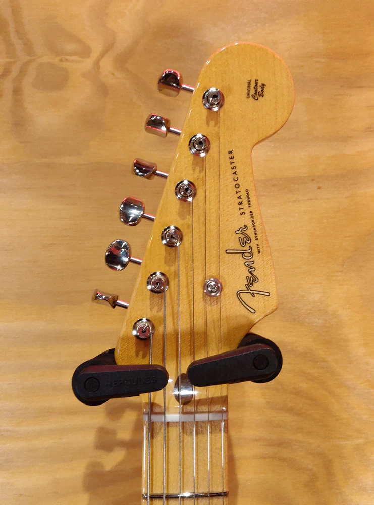 Fender Custom Shop Ltd Ed 70th Anniversary 1954 Strat NOS Electric Guitar in Fiesta Red - Image 7