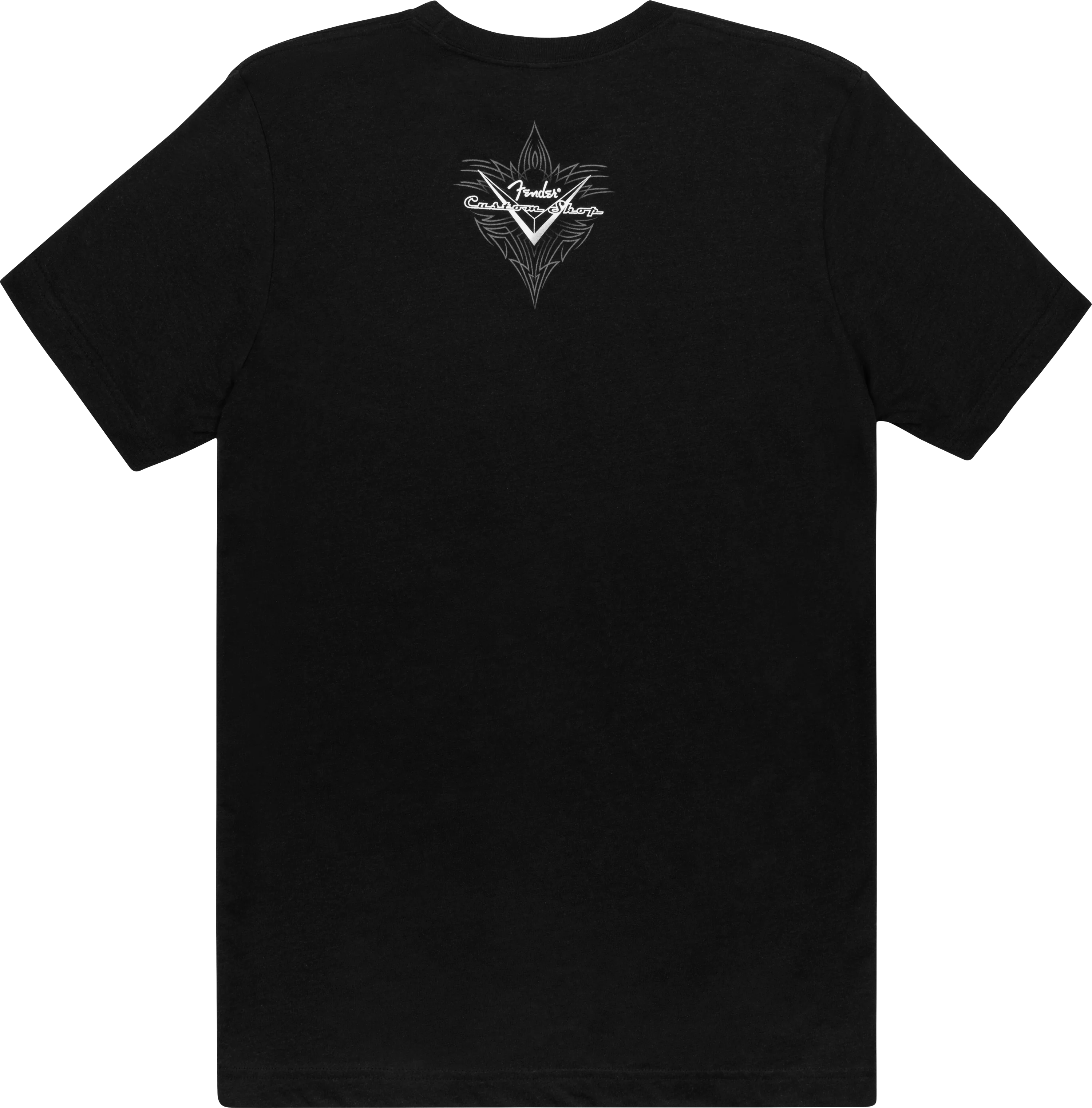 Fender Custom Shop Pinstripe T-Shirt - Black (S) - Image 5