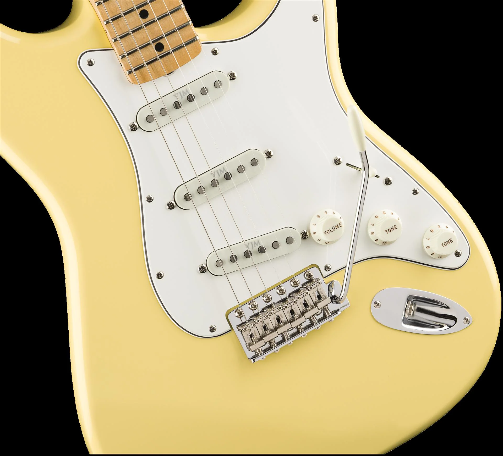 Fender Custom Yngwie Malmsteen Signature Strat Scal w/Maple Fretboard - Vintage White - Image 7