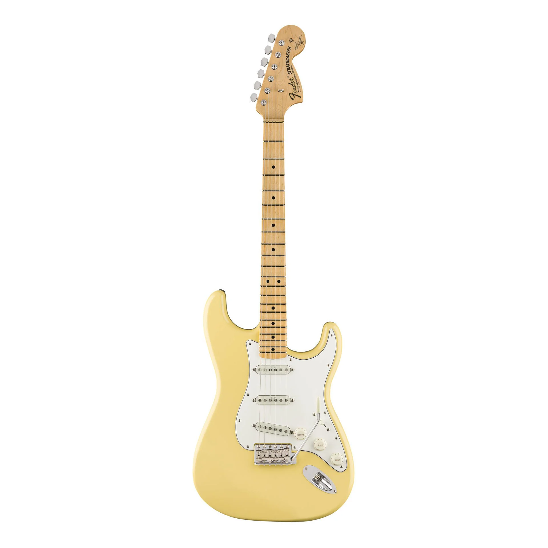 Fender Custom Yngwie Malmsteen Signature Strat Scal w/Maple Fretboard - Vintage White - Image 8