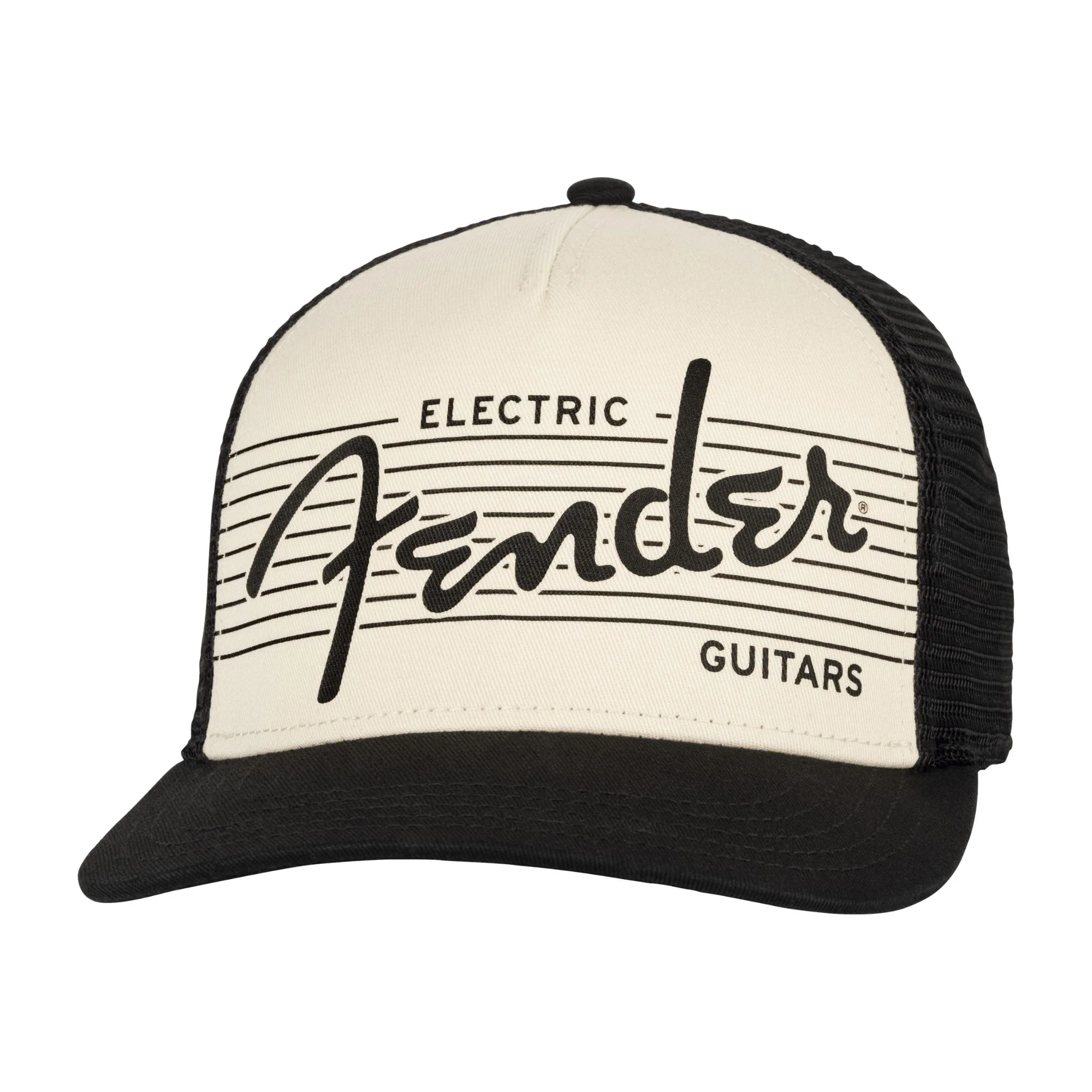 Fender Fender Electric Guitar Hat, Blk/Cream