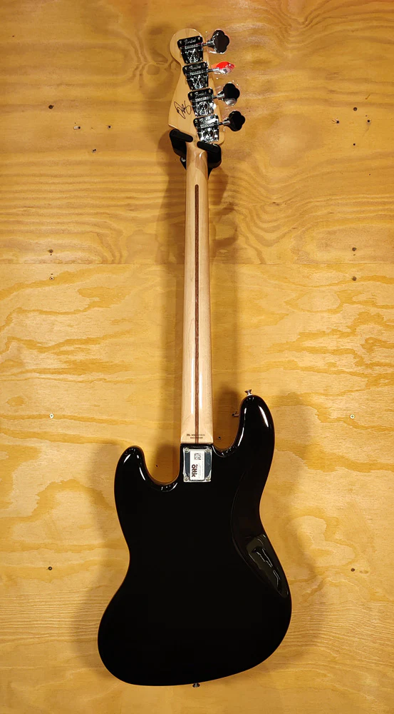 Fender Geddy Lee Jazz Bass with Maple Fretboard in Black (B-Stock) - Image 2