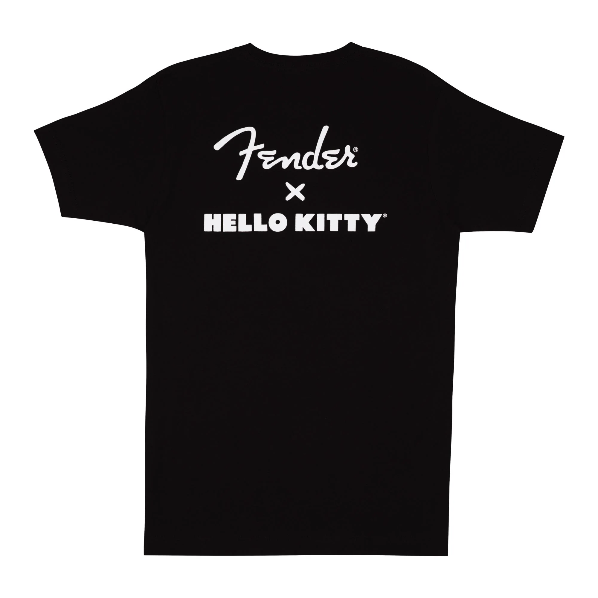 Fender Hello Kitty Sm Front Hit Logo Tee - Black (M) - Image 2