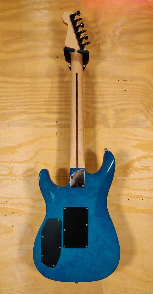 Fender HM Stratocaster Electric Guitar in Bluestone - Preloved (Mint Condition) - Image 2